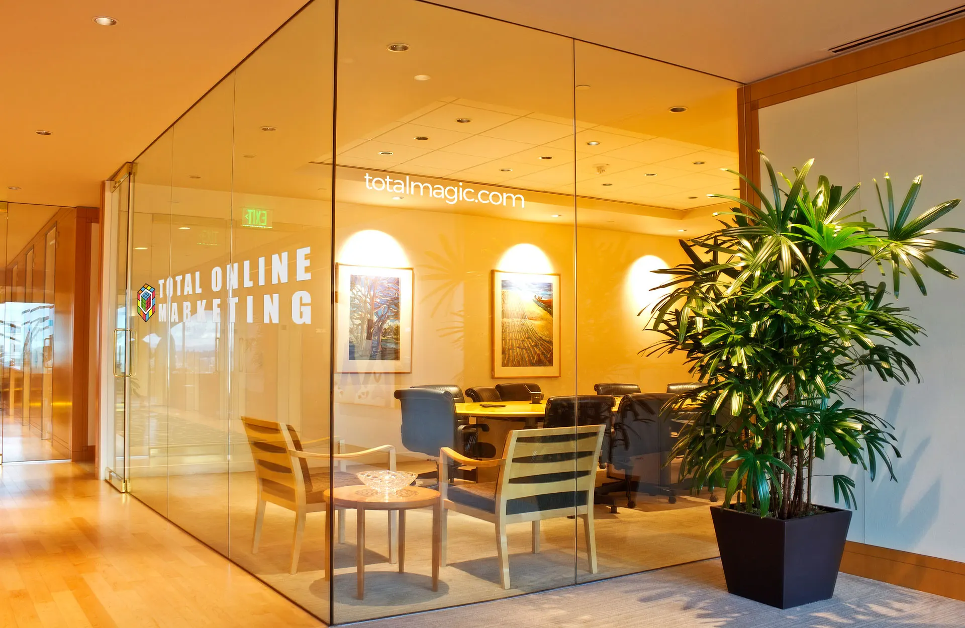 outside the Dallas office of seo experts Total Online Marketing